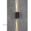 Nordlux NL 84971003 NORDLUX 84971003 Asbol - Venkovní nástěnné LED svítidlo 15cm, černá