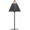 Nordlux NL 46205003 NORDLUX 46205003 Strap - Designová stolní lampa 55cm, černá
