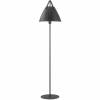 Nordlux NL 46234003 NORDLUX 46234003 Strap - Designová stojací lampa s koženým popruhem 154 cm, černá