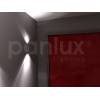 Panlux V2/CBS VARIO DOUBLE dekorativní svítidlo 2LED, černá (aluminium) - studená bílá