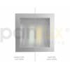 Panlux DWH-218D/B DOWNLIGHT DWH VVG 2x18W zářivkové podhledové svítidlo, bílá