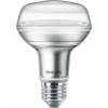 LED E27 R80 náhrada 100W žárovky spotřeba 8W barva 2700°K nestmívatelné