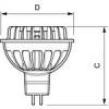 Philips MASTER LEDspotLV D 7-40W 827 MR16 36D LED žárovka