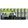 Raver B79218 Alkalická baterie RAVER LR6 (AA), fólie