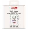 SKROSS P0056N Travel universal adapter for abroad (Ame.,Asia,Africa)