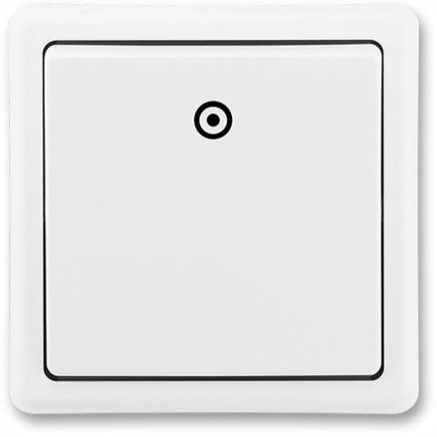 ABB 3553-80289 B1 Ovládač zapínací, řazení 1/0 jasně bílá