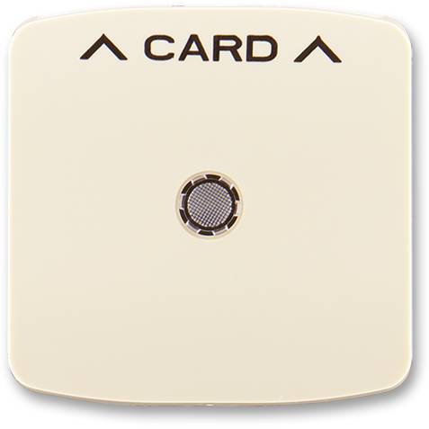ABB 3559A-A00700 C Kryt spínače kartového, s čirým průzorem slonová kost