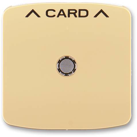 ABB 3559A-A00700 D Kryt spínače kartového, s čirým průzorem béžová