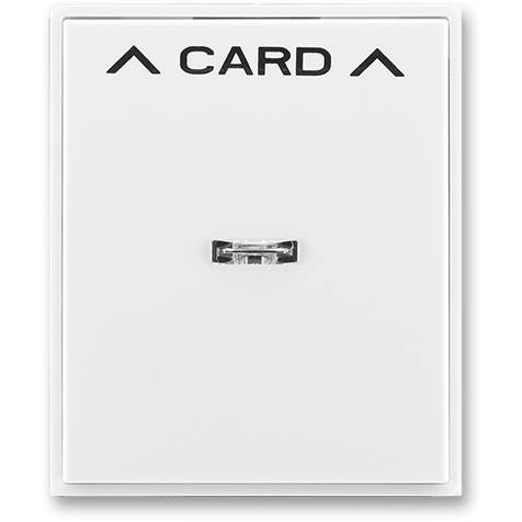 ABB 3559E-A00700 03 Kryt spínače kartového bílá/bílá