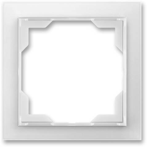 3901M-A00110 01 ABB Neo rámeček jednonásobný ledová bílá