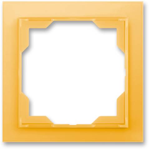 3901M-A00110 43 ABB Neo rámeček jednonásobný bílá ledová oranžová