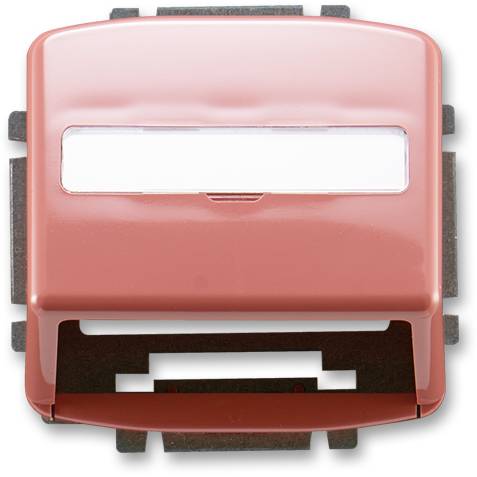 ABB 5014A-A100 R2 Kryt zásuvky komunikační (pro nosnou masku) vřesová červená