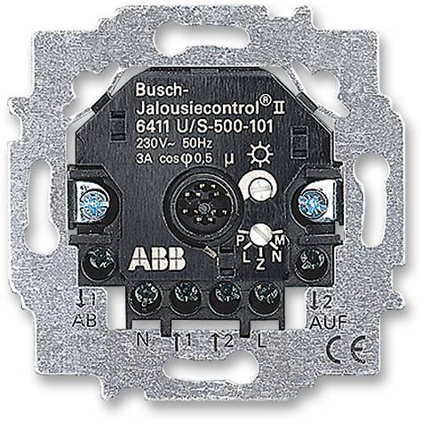 ABB 6410-0-0380 Přístroj spínače žaluziového elektronického (typ 6411 U/S-101)