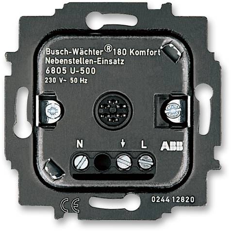 6800-0-2161 Přístroj podružného ovládání Busch-Wächter