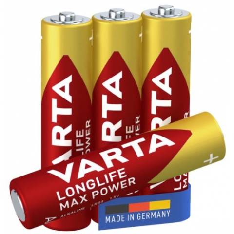 Baterie AAA Varta longlife max power balení 4ks