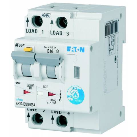 Eaton 187204 Stromschutzschalter mit Leistungsschalter AFDD-16/2/B/003-A
