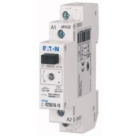 Instalační relé 230V AC 1 zapínací kontakt 16A Z-R230/16-10