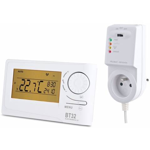 Elektrobock Bezdrátový digitální prostorový termostat BT32