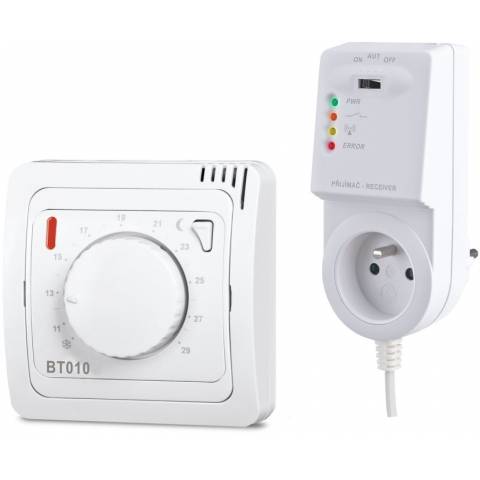 Elektrobock Bezdrátový termostat BT013 se systémem samoučení kódů