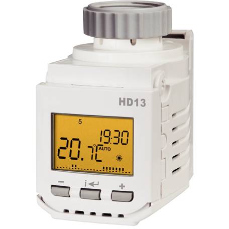 Elektrobock HD13-L digitální termostatická hlavice s podsvíceným displejem