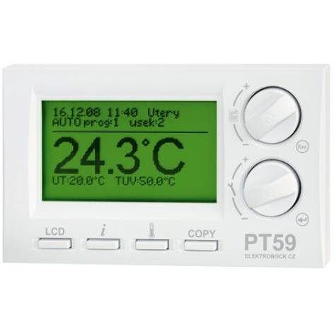 Elektrobock Inteligentní termostat PT59 s OpenTherm komunikací