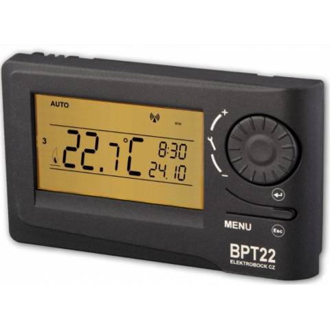 Prostorový bezdrátový termostat BT22-3-5 Elektrobock