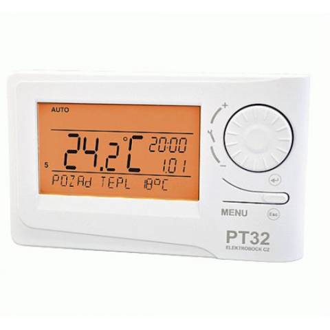 Elektrobock PT32 Prostorový digitální termostat
