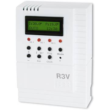 Elektrobock R3V Regulátor tří/ čtyřcestných ventilů R3V s volbou druhu regulace
