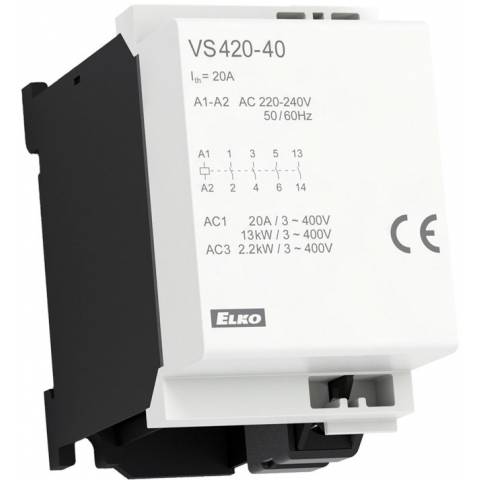Instalační stykač VS420-40 230V AC