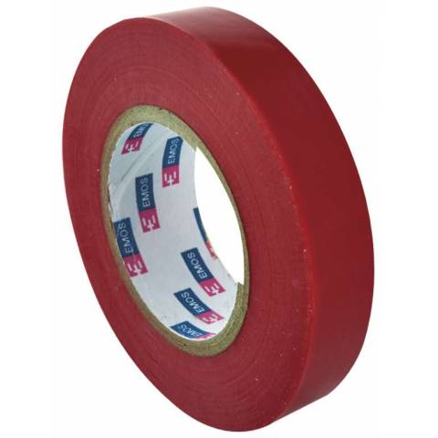 EMOS F61513 Izolační páska PVC 15mm / 10m červená