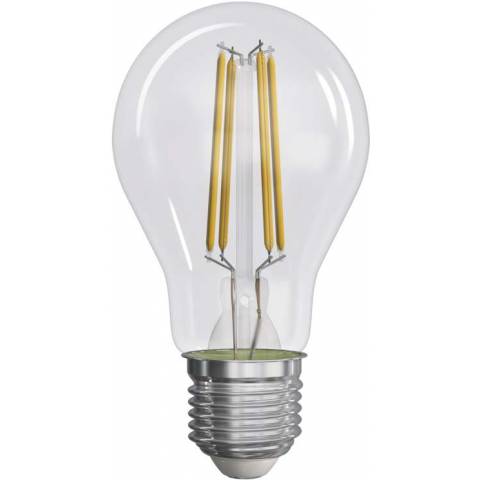 EMOS Lighting Z74270D LED žárovka Filament A60 8,5W E27 teplá bílá, stmívatelná