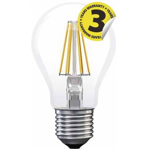 EMOS Lighting Z74271 LED žárovka Filament A60 A++ 8W E27 neutrální bílá