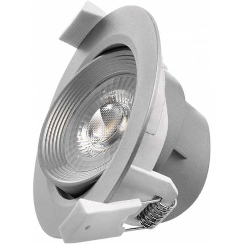 EMOS Lighting ZD3630 LED bodové svítidlo stříbrné, 7W teplá bílá