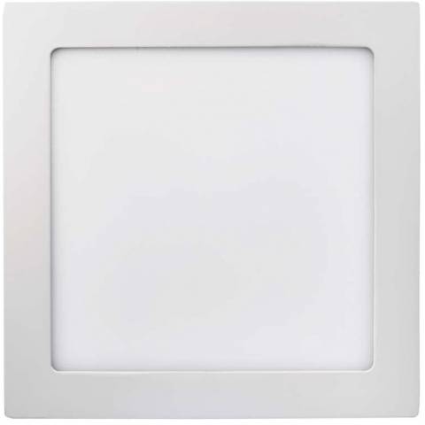 EMOS Lighting ZM6141 LED panel 225×225, přisazený bílý, 18W teplá bílá
