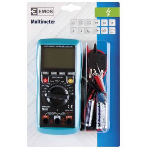 Emos M0420 Měřící přístroj - multimetr EM420B