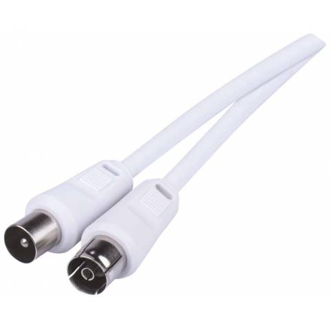 Emos SB3002 Anténní koaxiální kabel stíněný 2,5m - rovné vidlice