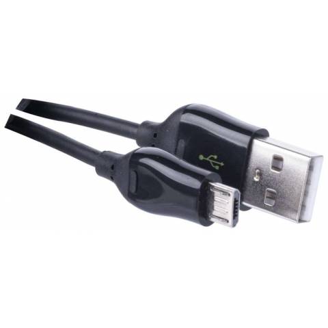 EMOS SM7004B USB kabel 2.0 A/M - micro B/M 1m černý, Quick Charge