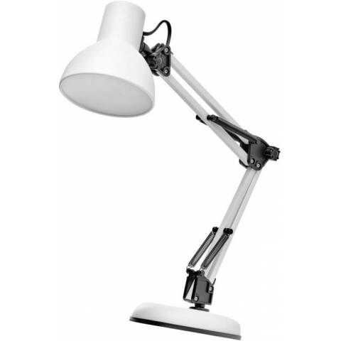 EMOS Z7609W Stolní lampa LUCAS na žárovku E27, bílá