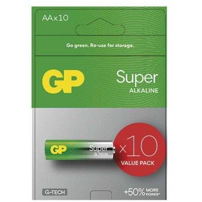 GP B0121G Alkalická baterie GP Super AA (LR6)