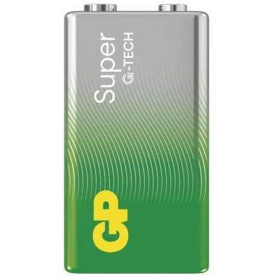 GP B01501 GP Super 9V Alkaline Battery (6LR61)