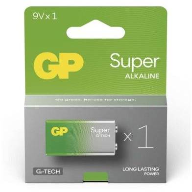 GP B01511 Alkalická baterie GP Super 9V (6LR61)