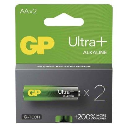 GP B03212 GP Ultra Plus AA-Alkalibatterie (LR6)
