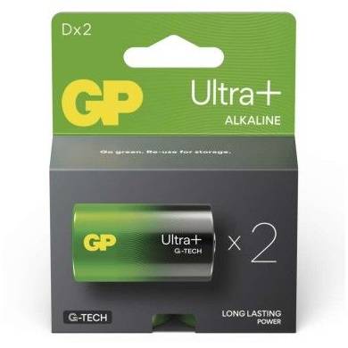 GP B03412 Alkalická baterie GP Ultra Plus D (LR20)