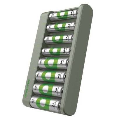 GP B50829 Batterieladegerät GP Eco E821 + 4× AA 2100 + 4× AAA 850