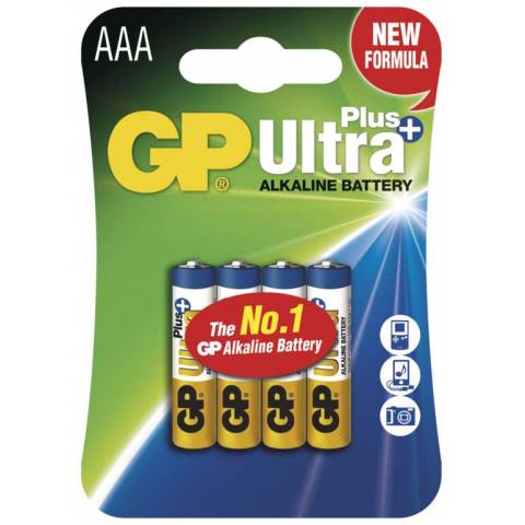 Alkalická baterie AAA Ultra Plus LR03