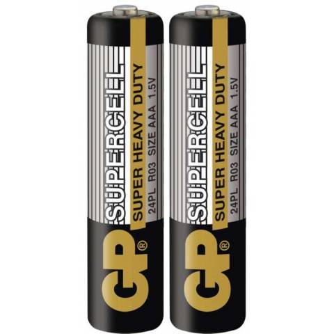 GP Batteries B1110 Zinkouhlíková baterie GP Supercell R03 (AAA) fólie