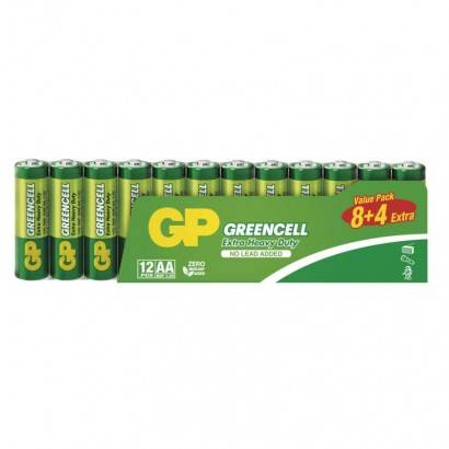 GP Batteries B1220F Zinková baterie GP Greencell AA (R6)