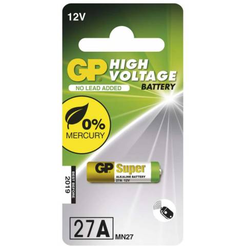 GP Batteries B13011 Alkalická speciální baterie GP 27A, blistr
