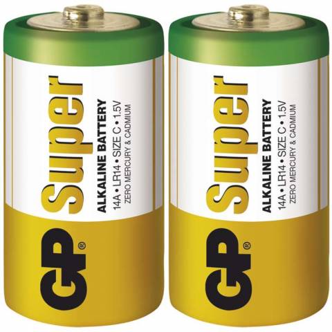 GP Batteries B1331 Alkalická batéria GP Super LR14 (C), blister