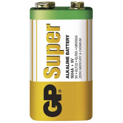 GP B1351 Alkalická baterie Super 6LP3146 9V
